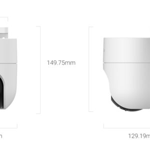 EZVIZ H8c 2K+ 4G Outdoor Pan & Tilt Camera