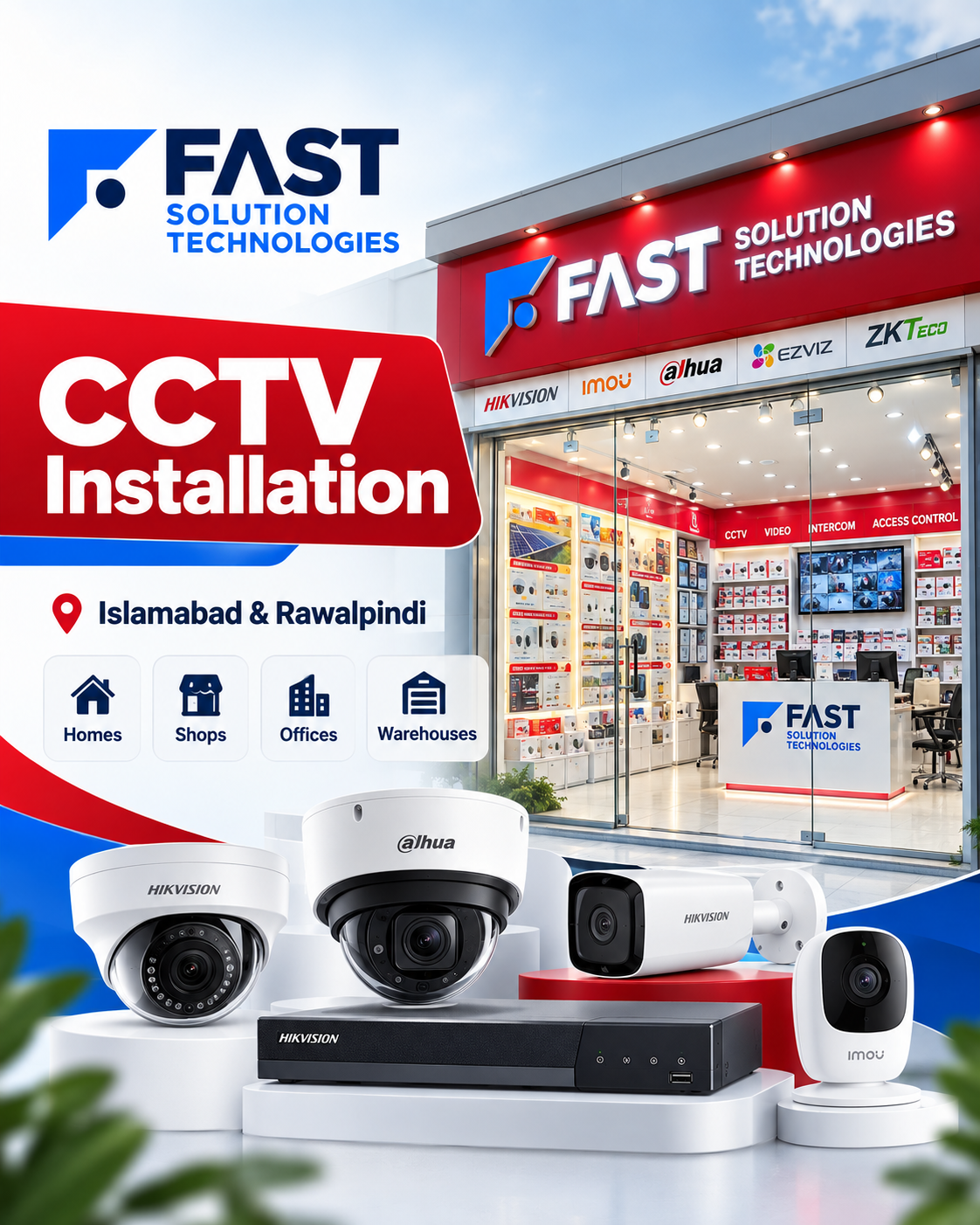 cctv installation islamabad